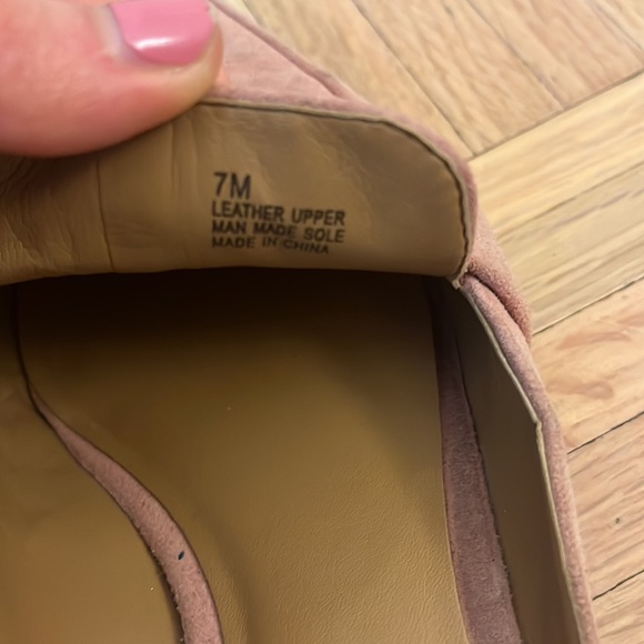 Rebecca Minkoff Size 7M Pink Closed-Toe Flats/Mules - Picture 7 of 7